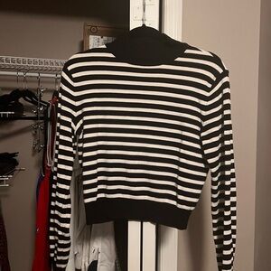 Zara knit striped sweater